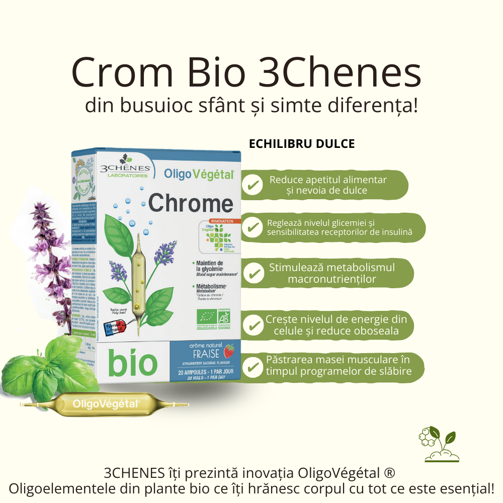 Crom Bio, 20 fiole, 3 Chenes